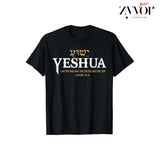 Jesus The Way Truth Life Tee Casual Style Crew Neck Short Sleeve T-Shirt Tops Trendy for Unisex