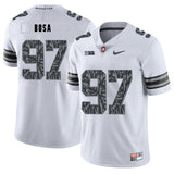 Joey Bosa 97 Pattern White