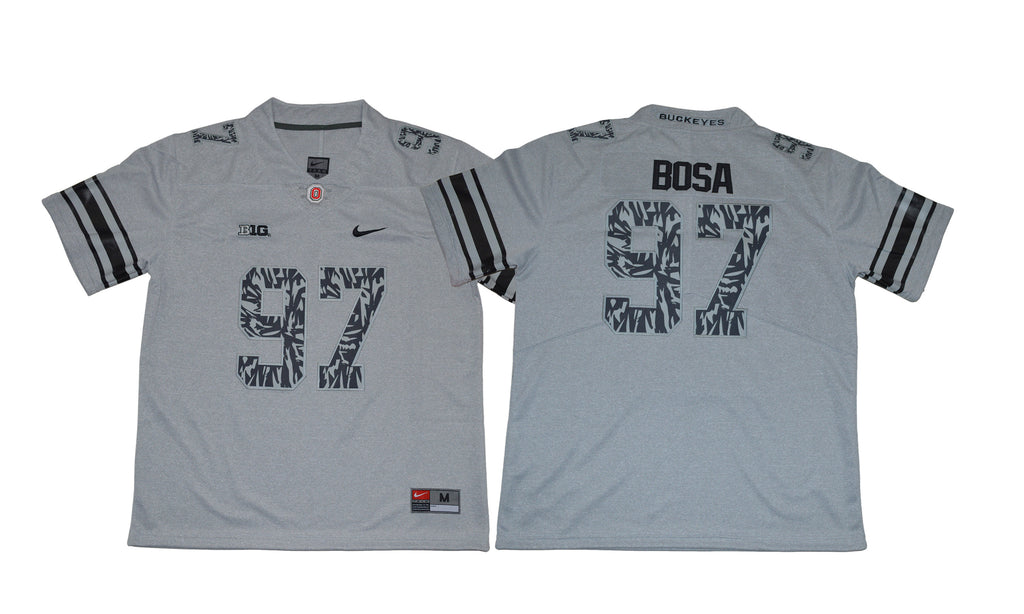 Joey Bosa #97 17 Light Carbon Gray 2