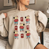 Just Chilling On Christmas Hoodie, Just A Chill Guy Christmas Sweatshirt, Chilly Christmas Tshirt, Funny Meme Christmas Tee, Christmas Gift, Dog lover
