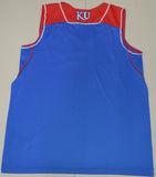 Kansas Basketball Blank Blue Back