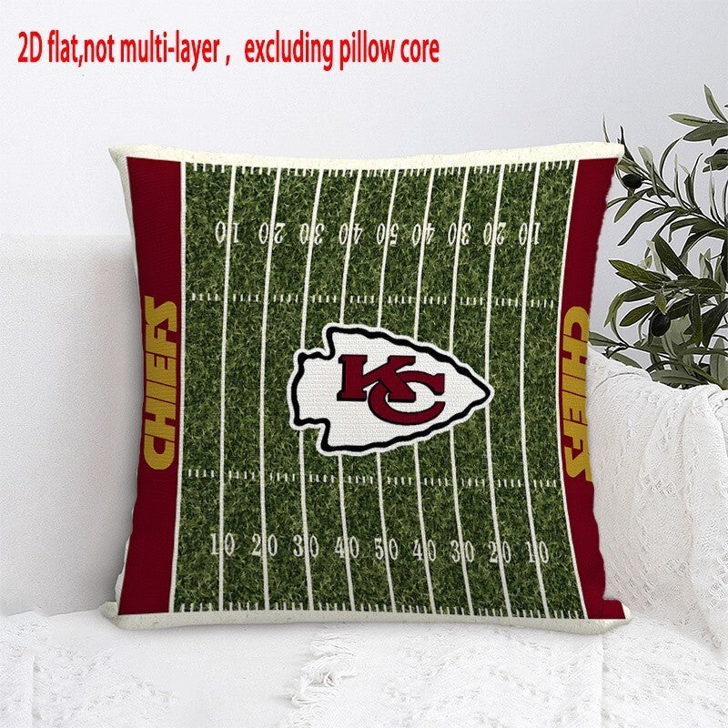 Kansas City Chiefs Pillow Case Chiefs Pillow Cover ( Without Pillow Insert ) Style 101