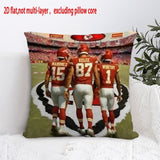 Kansas City Chiefs Pillow Case Chiefs Pillow Cover ( Without Pillow Insert ) Style 113