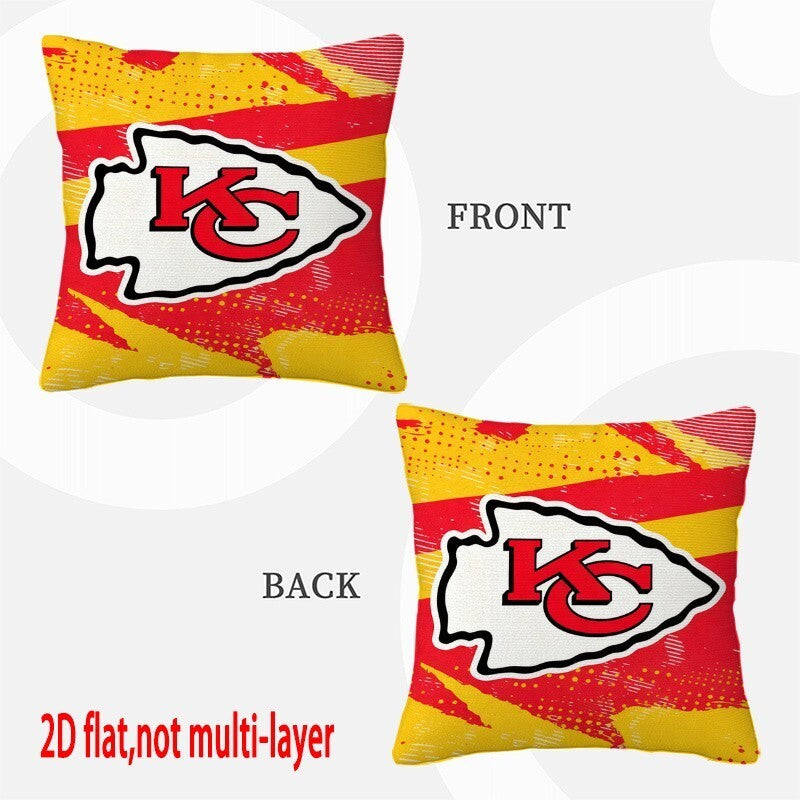 Kansas City Chiefs Pillow Case Chiefs Pillow Cover ( Without Pillow Insert ) Style 15
