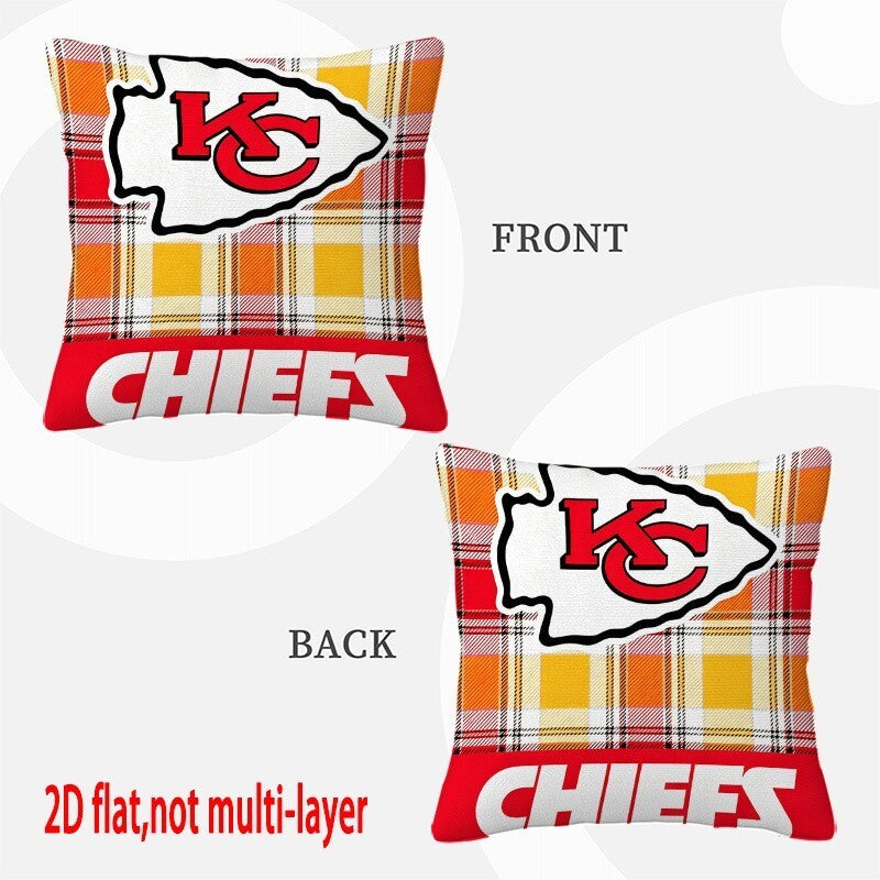 Kansas City Chiefs Pillow Case Chiefs Pillow Cover ( Without Pillow Insert ) Style 41