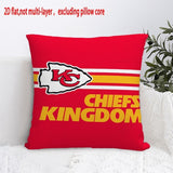Kansas City Chiefs Pillow Case Chiefs Pillow Cover ( Without Pillow Insert ) Style 4