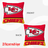 Kansas City Chiefs Pillow Case Chiefs Pillow Cover ( Without Pillow Insert ) Style 50