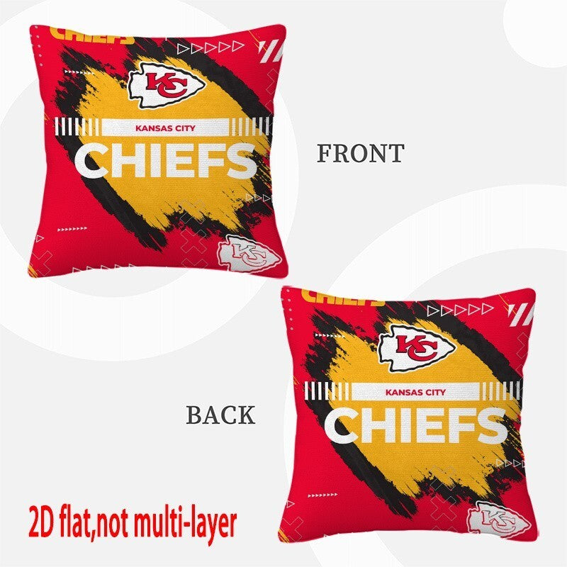 Kansas City Chiefs Pillow Case Chiefs Pillow Cover ( Without Pillow Insert ) Style 88