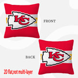 Kansas City Chiefs Pillow Case Chiefs Pillow Cover ( Without Pillow Insert ) Style 9