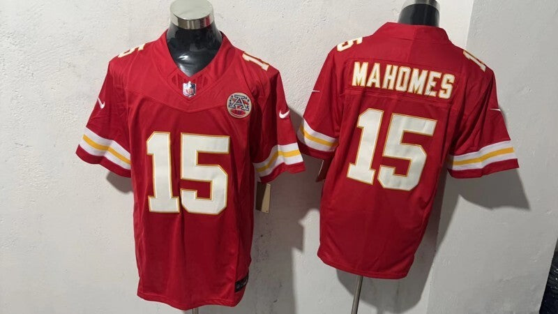 Kansas City Chiefs #15 Patrick Mahomes Style 3