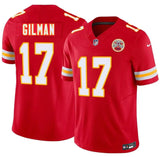 Kansas City Chiefs #17 Alohi Gilman Red 2026 F.U.S.E. Vapor Untouchable Limited