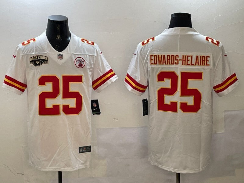 Kansas City Chiefs #25 Chiefs V2 Style 3