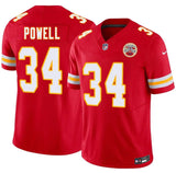Kansas City Chiefs #34 ShunDerrick Powell Red 2026 F.U.S.E. Vapor Untouchable