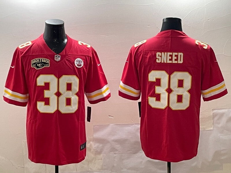Kansas City Chiefs #38 L'Jarius Sneed Chiefs V2 Style 3