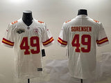 Kansas City Chiefs #49 Daniel Sorensen Chiefs V2 Style 3
