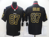 Kansas City Chiefs #87 Travis Kelce Black Classic Adult 5872