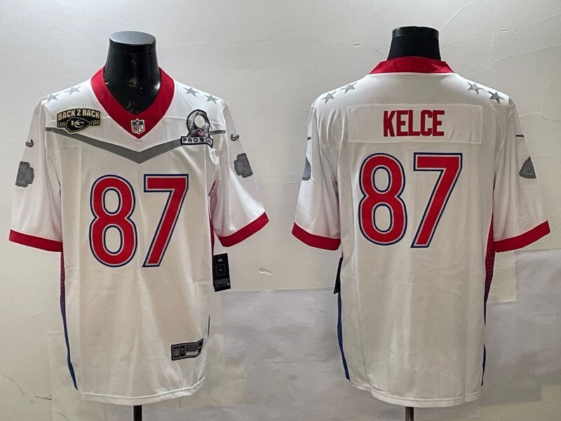 Kansas City Chiefs #87 Travis Kelce Chiefs All-Star