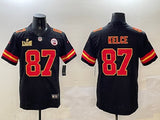 Kansas City Chiefs #87 Travis Kelce Chiefs V2 Style 2