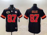 Kansas City Chiefs #87 Travis Kelce Chiefs V2 Style 3