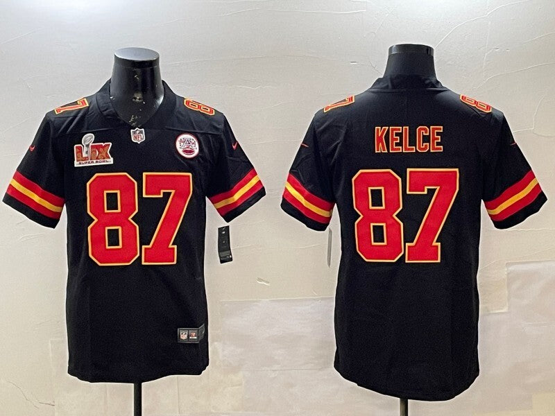 Kansas City Chiefs #87 Travis Kelce Chiefs V2 Style 4