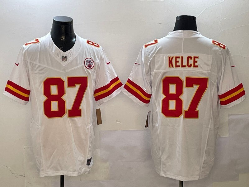 Kansas City Chiefs #87 Travis Kelce Chiefs V3 Style 1