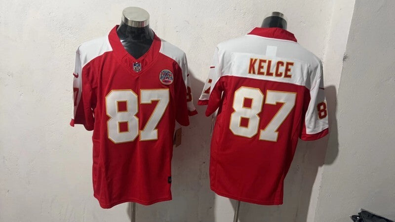 Kansas City Chiefs #87 Travis Kelce Style 5