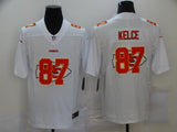Kansas City Chiefs #87 Travis Kelce White Shadow 338