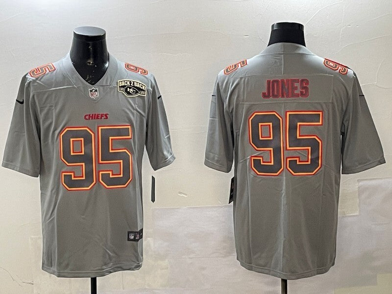 Kansas City Chiefs #95 Chris Jones Chiefs Adult