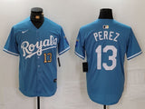 Kansas City Royals #13 Salvador Perez Fan Edition Style 7