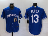 Kansas City Royals #13 Salvador Perez Style 3