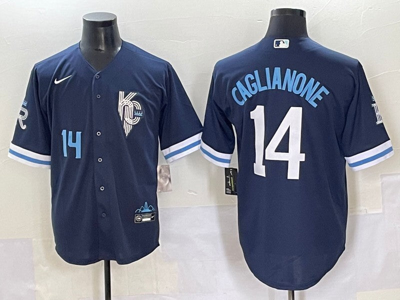 Kansas City Royals #14 Jac Caglianone Royals City Adult Style 1