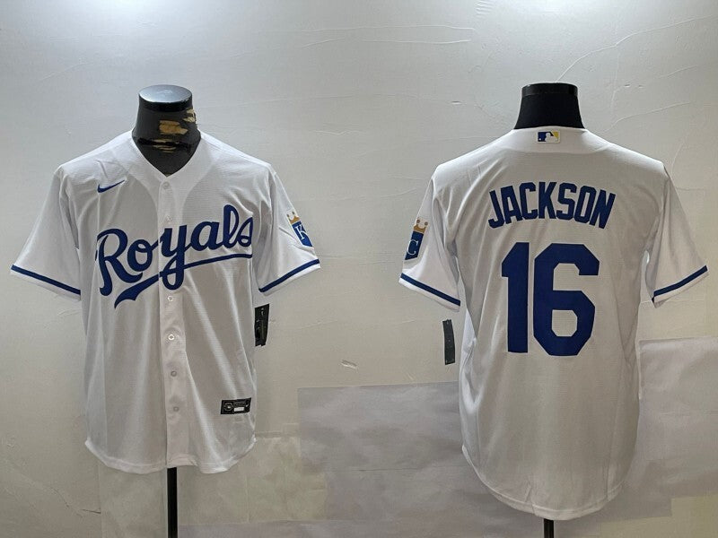 Kansas City Royals #16 Bo Jackson Fan Edition Style 3