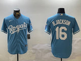 Kansas City Royals #16 Bo Jackson Fan Edition Style 8