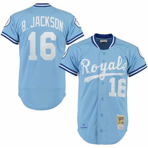 Kansas City Royals #16 Bo Jackson Royals - Retro -16#