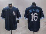 Kansas City Royals #16 Bo Jackson Royals City Adult
