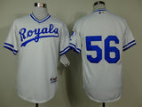 Kansas City Royals #56 Royals 56 White 1974 Inverted