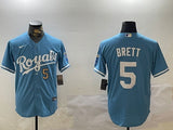 Kansas City Royals #5 George Brett Fan Edition Style 1