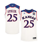 Kansas Jayhawks SPIKER 25 White