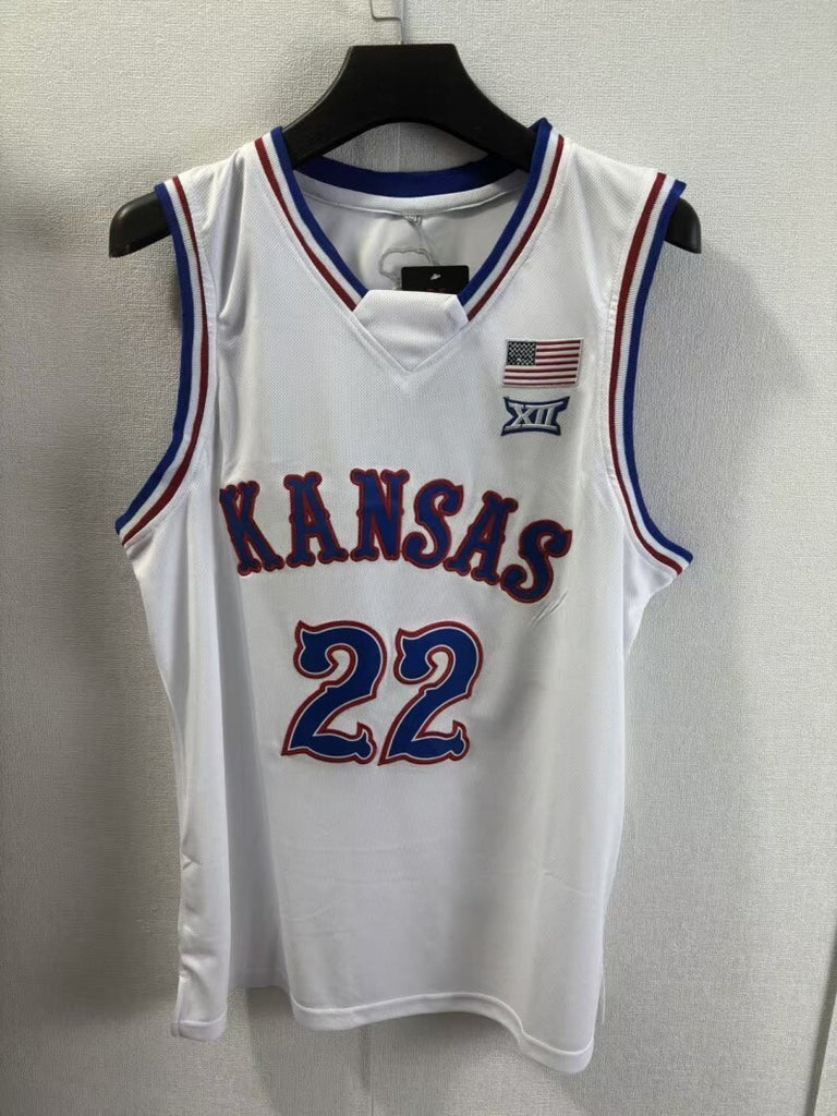Kansas Jayhawks #22 Darryn Peterson 22 # Style 4