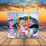 Keepin It Reel 20oz Stainless Steel Tumbler