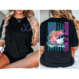 Keepin it Reel T-Shirt Casual Cotton unisex Crewneck Comfort Soft