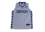 Kentucky Basketball White Front