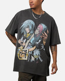 Kingdom Hearts Poster T-Shirt Trending Movie T shirt Vintage 90s T-shirt gift for Movie fans gift for him gift for her unisex T-shirt Urbanwear Shirt Fabric Menswear