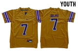LSU Delpit 7 Youth Yellow