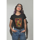 La Más Chingona Shirt Spanglish Latina Skeleton Tee con Chancla Día de los Muertos Chingona Vibes Skull Tshirt