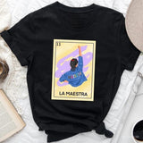 La Maestra Loteria Shirt, La Maestra Sweatshirt, Tarot Card Shirt, For Men, For Women