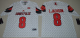 Lamar Jackson 8 White 2016