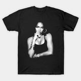 Lauryn Hill T Shirt Vintage Graphic Retro Singer Lauryn Hill Menswear Top