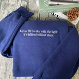 Let Us Fill The Sky With The Light Of A Billion Brilliant Stars Embroidered Shirt Sweatshirt, Feminist Embroidered Shirt Hoodie, Kamala Harris 2024 Shirt