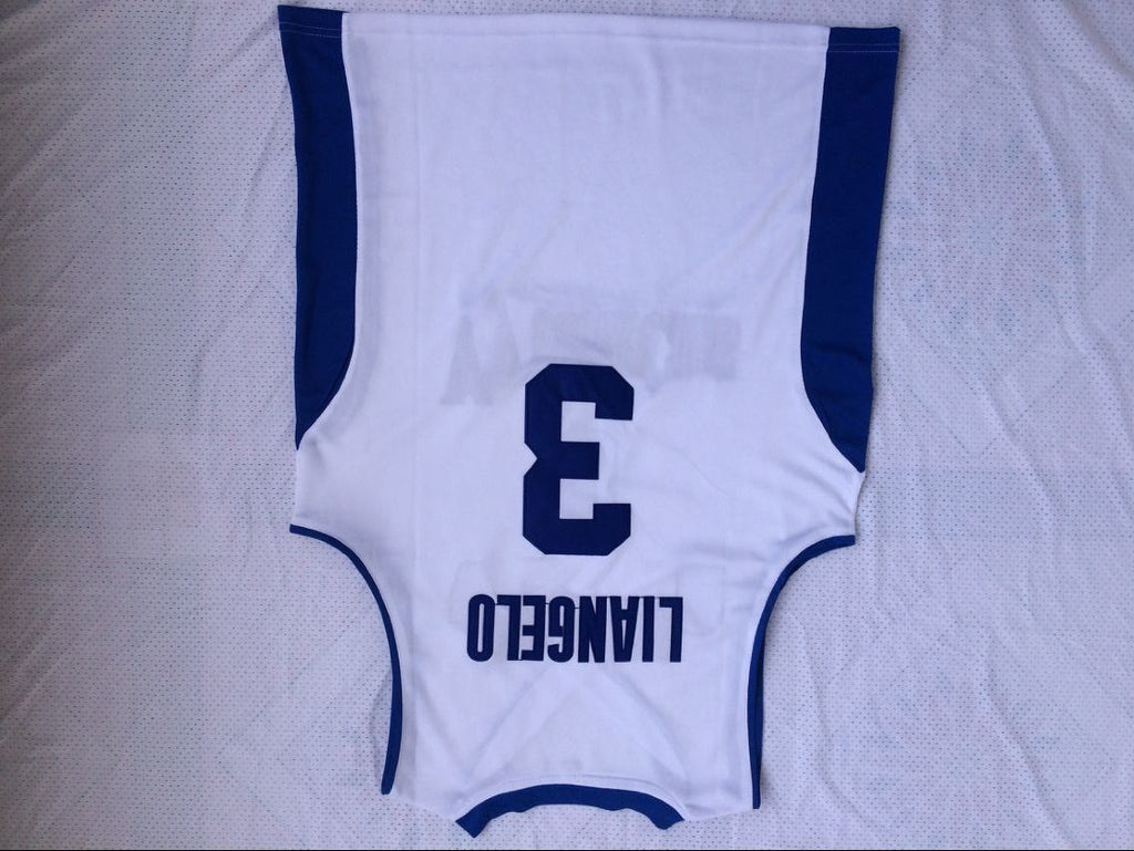 Lithuania Vytautas #3 LiAngelo Ball 3 # Jersey White Style 2